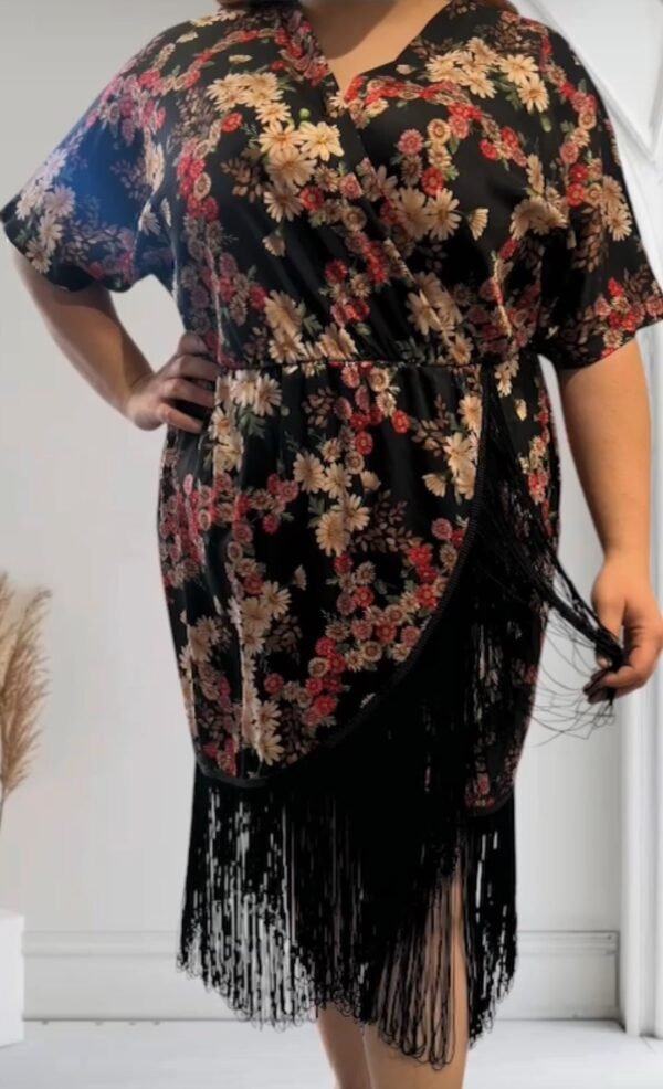 Vestido Flecos Antonia